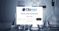 Desktop Screenshot of citomed.pt